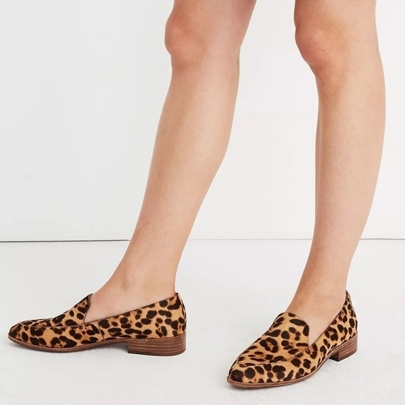 Madewell Shoes - Madewell the frances loafers leopard calf hair Mob Wife Preppy Academia Slipon